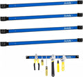 4 Pieces 24" Magnetic Tool Holder Strip, Metal Tool Organizer Rack by RechabiteMagneticTools