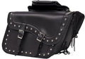 GARGOYLE BELLS Motorcycle Saddle Bags Synthetic Leather Motorcycle Luggage Bag by GARGOYLEBELLS