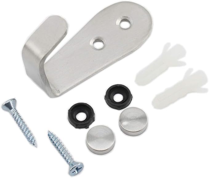 Stainless Steel Coat Hooks, Heavy Duty Metal Hangers - Image 6