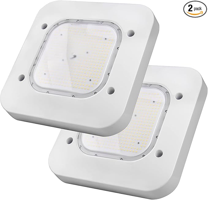 OSTEK 2 Pack LED Gas Station Canopy Light, 150W Carport Ceiling Light 5700K by OstekLedLighting