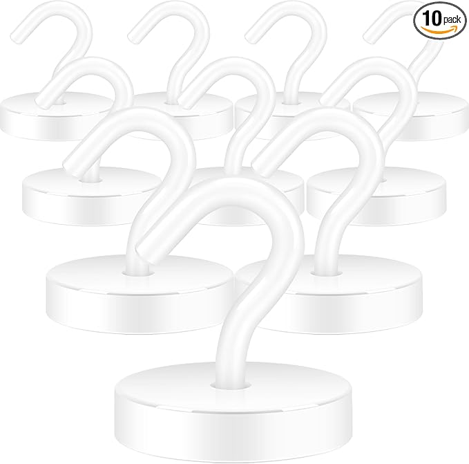 Neosmuk Magnetic Hooks, Cruise Ship Essentials, 100lb+ Heavy Duty Magnetic Hooks by Neosmuk