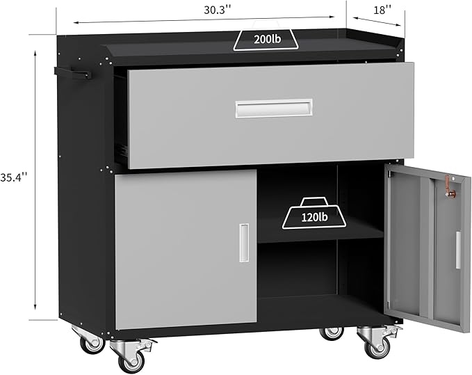 Garage Metal Storage Cabinet for Garage - Image 2