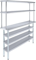 Amgood 14" x 60" Stainless Steel Work Table by AmGood