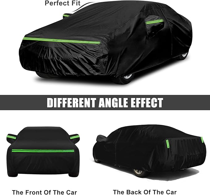 Waterproof Car Cover Compatible - Image 3