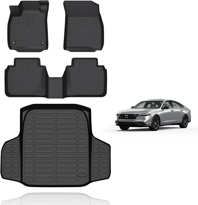 Floor Mats and Cargo Mat Set Fit by Wayhigh