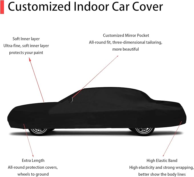Soft Stretch Old Classic Car Cover Custom-fit - Image 2