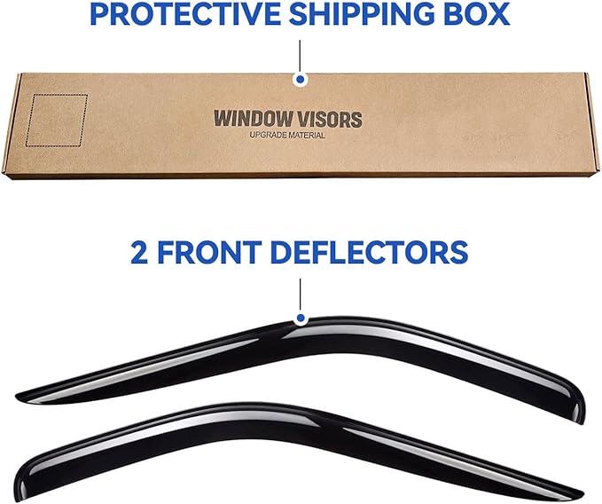 Window Visors Rain Guards Shield - Image 5