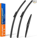 HULADAED® 24'' 21'' 12'' Windshield Wipers Replacement by HULADAED
