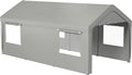 Outsunny Carport 10' x 20' Portable Garage, Heavy Duty Car Port Canopy by Outsunny