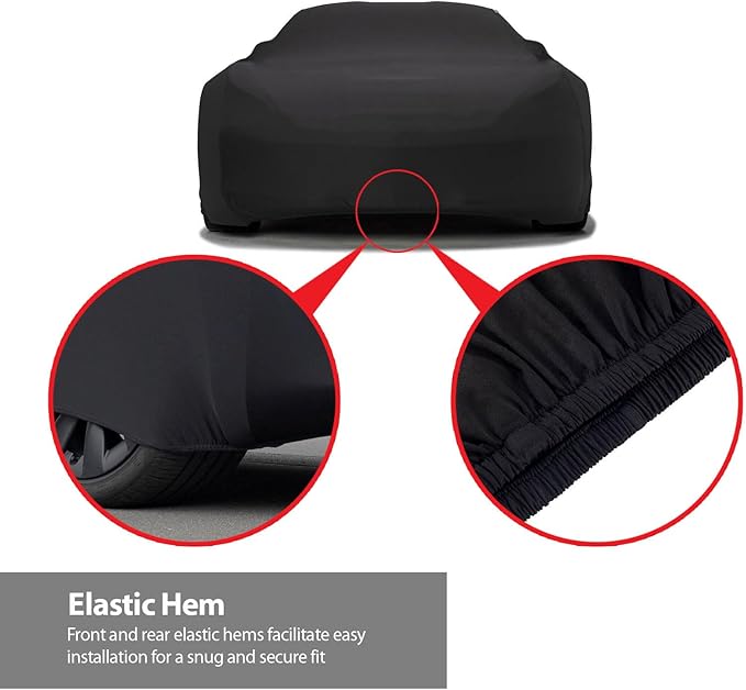 DaShield SoftTec Indoor Stretch Satin Car Cover - Image 2