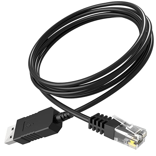 Radar Detector Cable, USB to RJ11 Plug Cord Compatible by Unknown