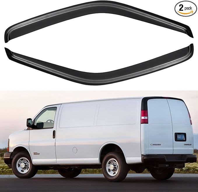 Window Visors Rain Guards Shield by YQAUTEC