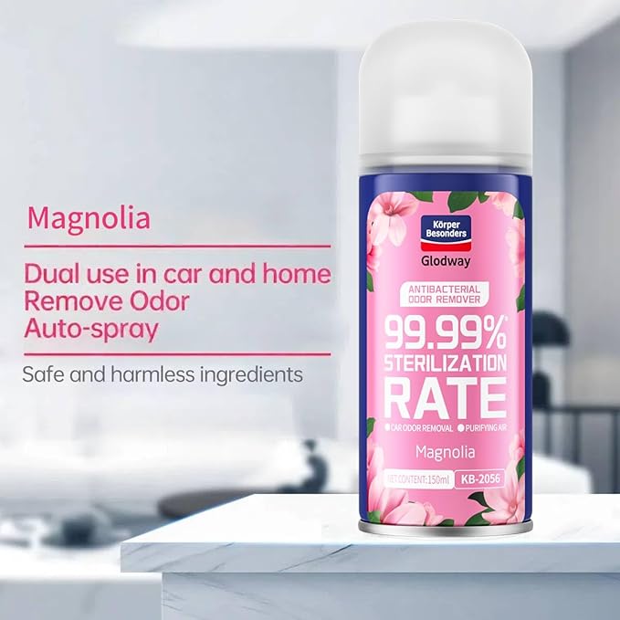 Glodway Whole Car Air Refresher Spray, Odor Eliminator Eliminates Strong - Image 2