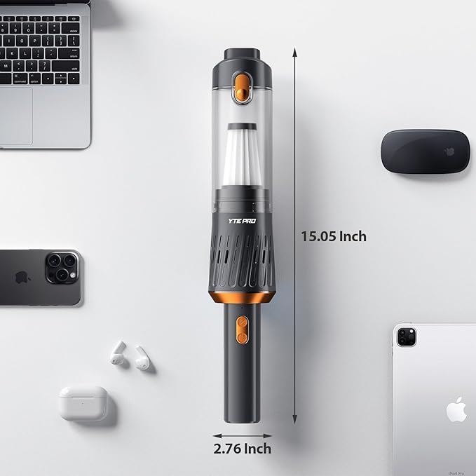Handheld Vacuum Cordless 15000PA Car Vacuum 3-in-1 Hand Held Vacuums 1.1 Pounds - Image 7