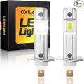 OXILAM H1/H1LL LED Bulbs 30000LM 6500K White Ultra-Bright, 5 Min Quick Install by OXILAMDIRECT