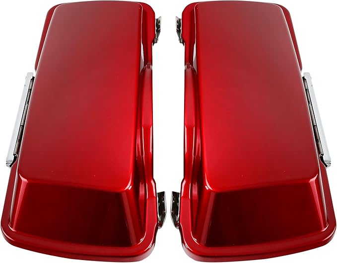 XFMT Motorcycle Stretched Saddlebags 5" Extended Hard Saddle Bags - Image 9