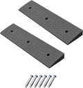 2 Pack 1.6'' Rise Rubber Curb Ramp Heavy Duty Loading Rubber Curb Ramps 3 Tons by METFUIN