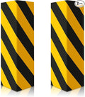 2pcs Garage Wall Guards Wall Protector Cover Yellow and Black Foam Wall Corner by Folgtek