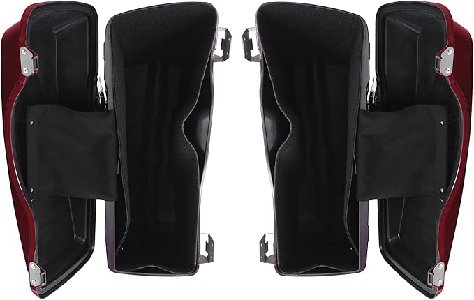 Green-L Red Hard Saddlebags Fit - Image 6