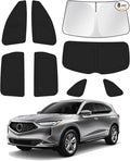 Sunshade for 2021-2025 2026 Acura MDX Accessories Windshield Sun Shade Side by Canvcle