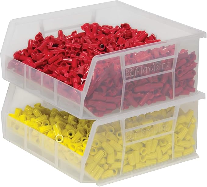 Akro-Mils 30235 AkroBins Plastic Storage Bins, Space-Saving Stackable Bins - Image 4