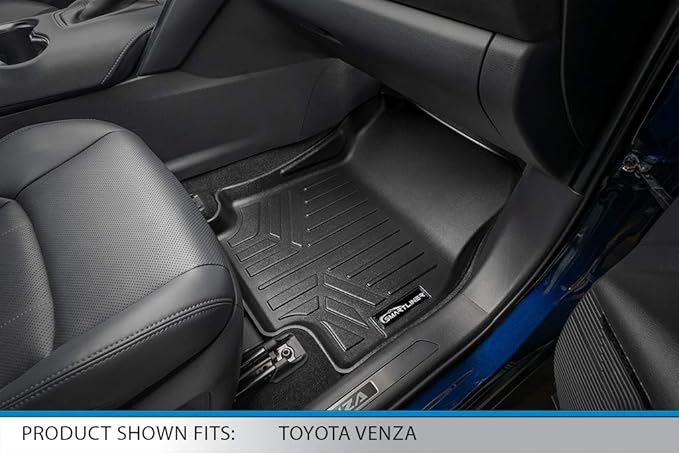 SMARTLINER Custom Fit All Weather 2 Row Floor Mats Liner Set Compatible - Image 3