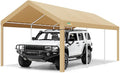 COBIZI Carport Canopy 12x20 Heavy Duty Car Tent Garage, Galvanized Frame Car by COBIZI
