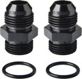 10AN Male Flare to 10AN ORB O-ring Boss Fuel Pump Rail Adapter Fitting Aluminum by Podavelle