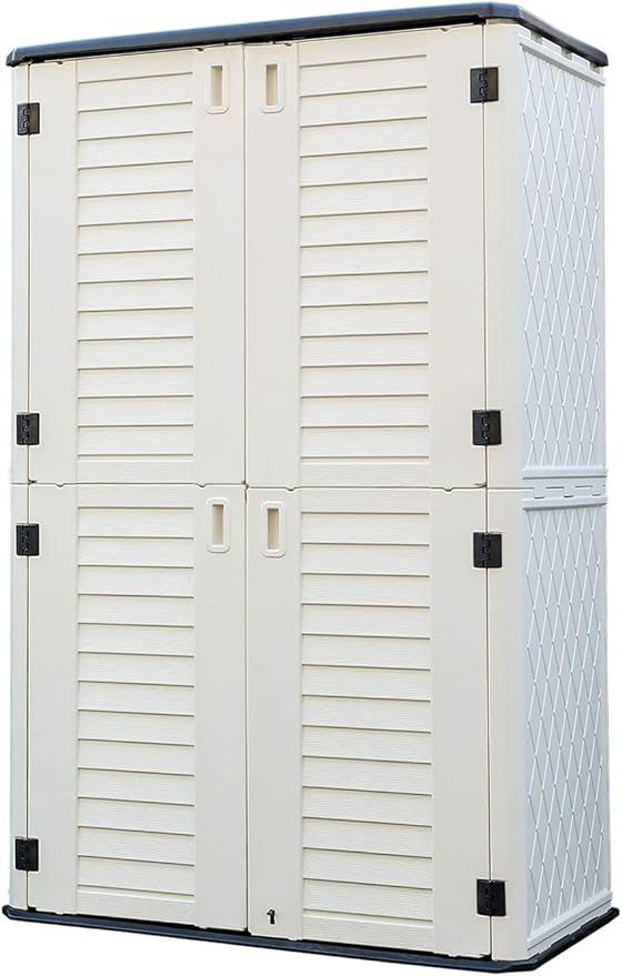 HOMSPARK Storage Shed Weather Resistance, Horizontal Storage Shed by HOMSPARK