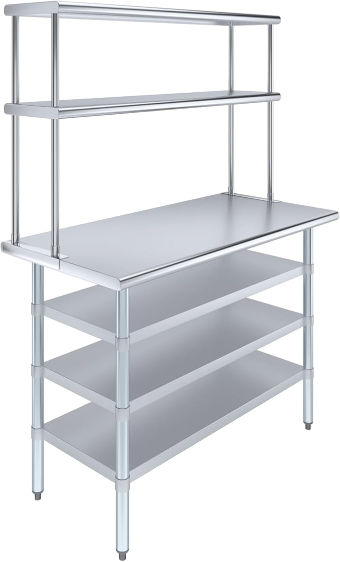 Amgood (24" x 48" Stainless Steel Work Table by AmGood