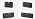 Nilight 3 Gang Rocker Switch Panel Green Backlit with 4.8 Amp Dual USB Charger Voltmeter Waterproof 12V 24V DC Night Glow Stickers for Cars Trucks Boats RVs