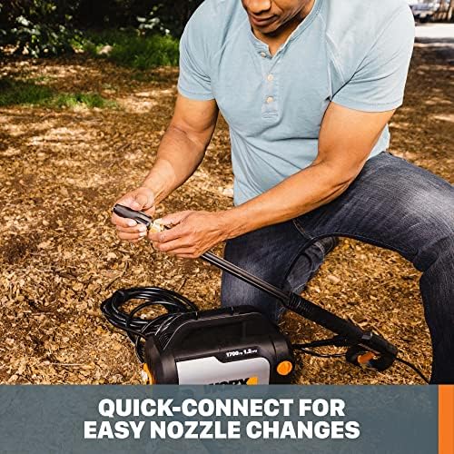 WORX Electric Pressure Washer, 13A 1870 Max PSI Power Washer, WG602 - Image 4
