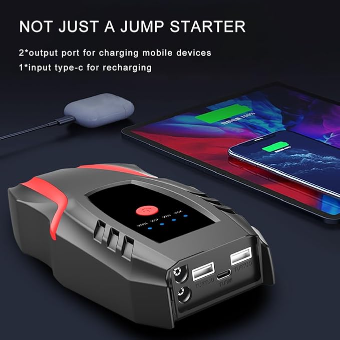 12v Auto Jump Starter Pack - Image 4