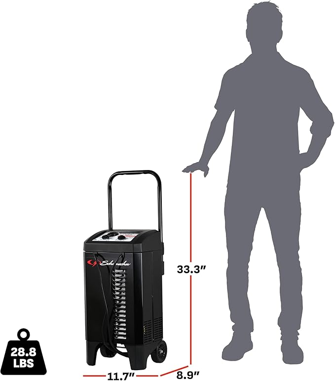 Schumacher Electric Manual Battery Charger & Engine Starter – 6V/12V 200A - Image 7