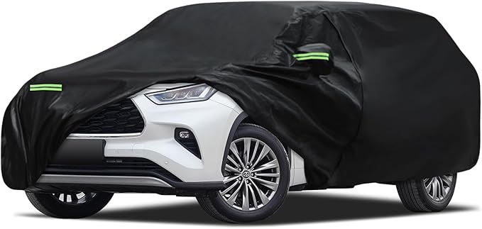 Car Cover Custom Fit for Toyota Highlander 2001-2025, Migaven Waterproof Full by Migaven