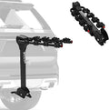 Young 4 Bike Rack Tilting Hitch Mounted by YoungElectric