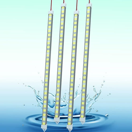 12V LED Light Bar Waterproof, 12V LED Light Strip 54 LEDs 7000K White Color by LMGYES