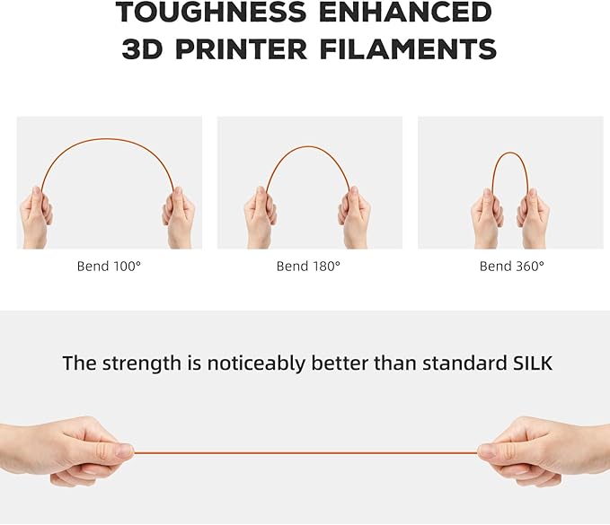 FLASHFORGE PLA Filament 1.75mm, 3D Printer Filament 1kg Spool, Dimensional - Image 4
