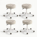Small Chair Round Rolling Stool by HDHNBA