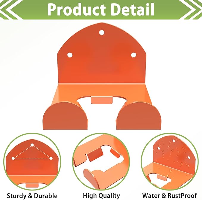 Trimmer Rack Wall Mount Heavy Duty Weedeater Hanger - Image 5