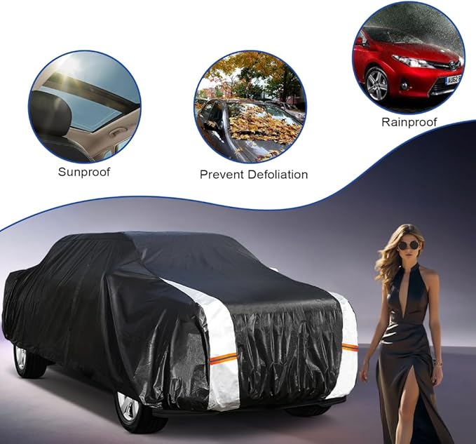 Ford F-150 Truck Cover Custom Fit 2008-2025 SuperCrew Cab SB - Image 4