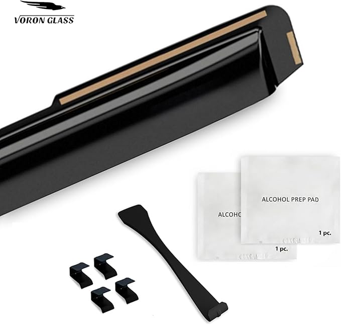 Voron Glass in-Channel Extra Durable Rain Guards - Image 7