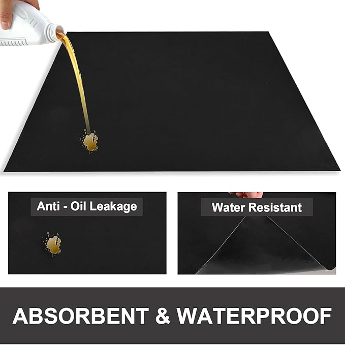 29 * 36IN Oil Spill Mat, Garage Floor Mat, Premium Absorbent Oil Pad, Waterproof - Image 4