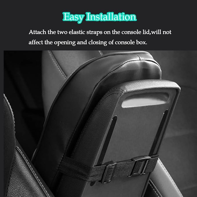 Car Center Console Pad, Memory Foam Car Armrest Cushion, Auto Armrest Pad - Image 6
