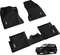 3W Floor Mats Fit for Jeep Renegade 2015-2023 TPE All Weather Custom Fit Floor by 3W
