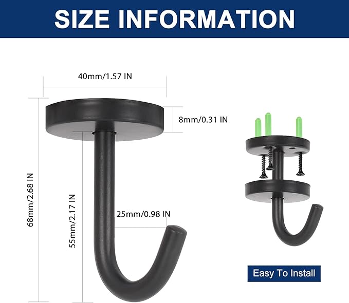 NearMoon Coat Hooks, Wall Hooks - Image 2
