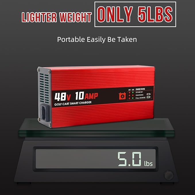 48V 10AMP Club Car Golf Cart Battery Charger - Image 4