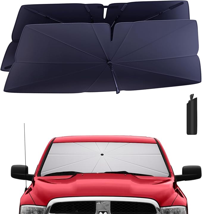 Windshield Sun Shade Umbrella: Custom Fit by HIMUMOY