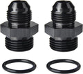 8AN Male Flare to 10AN ORB O-ring Boss Fuel Pump Rail Adapter Fitting Aluminum by Podavelle