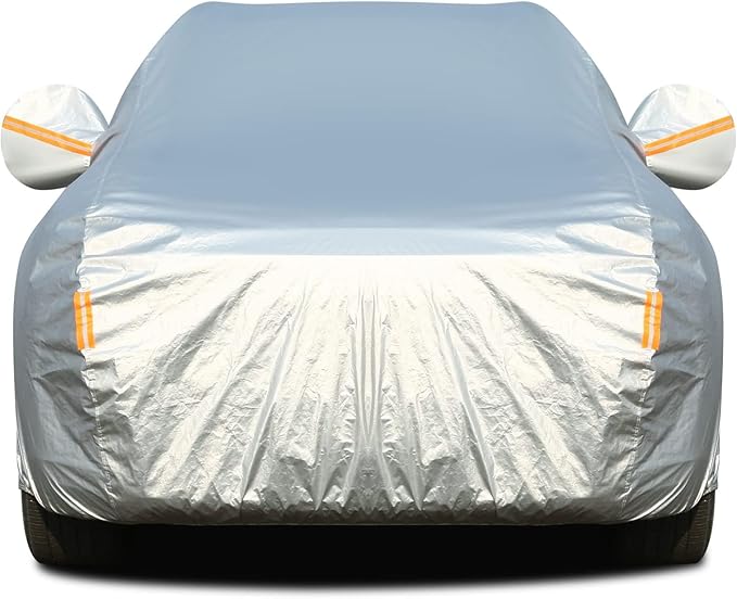 Tecoom Car Cover Waterproof All Weather, Fleece Lining by Tecoom